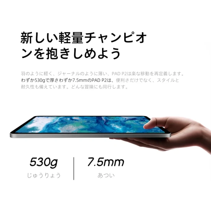 AGM PAD P2 | 10.95-inch 高性能スマートタブレット 8GB+256GB/WiFi+4G