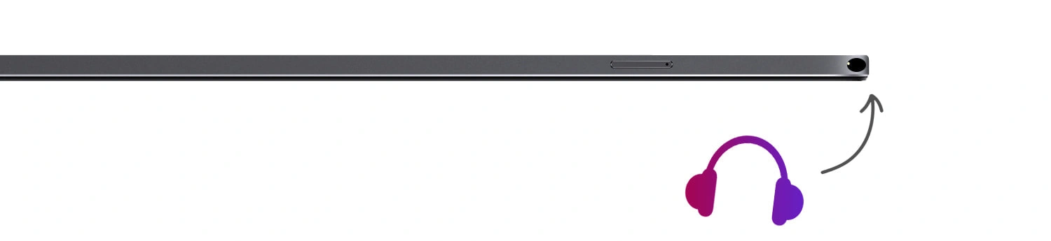 AGMタブレットT1 ヘッドホンジャック