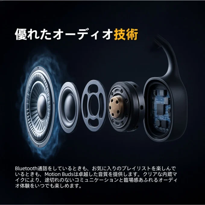 AGM MotionBuds 1｜骨伝導イヤホン