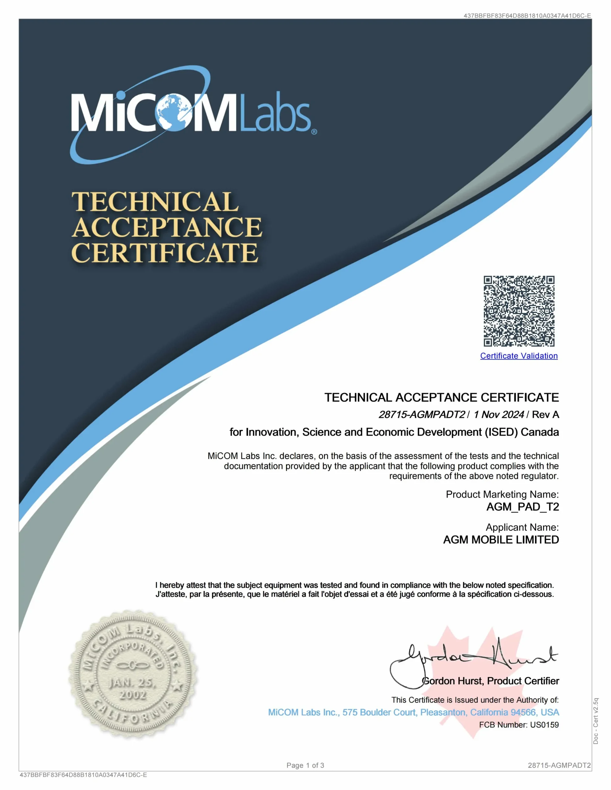 AGM PAD T2 | 10.8-inch 高性能タブレット 5台セット 法人様向け商材 8GB+256GB / MediaTek G91 / 7850mAh / Android 14 純正OS